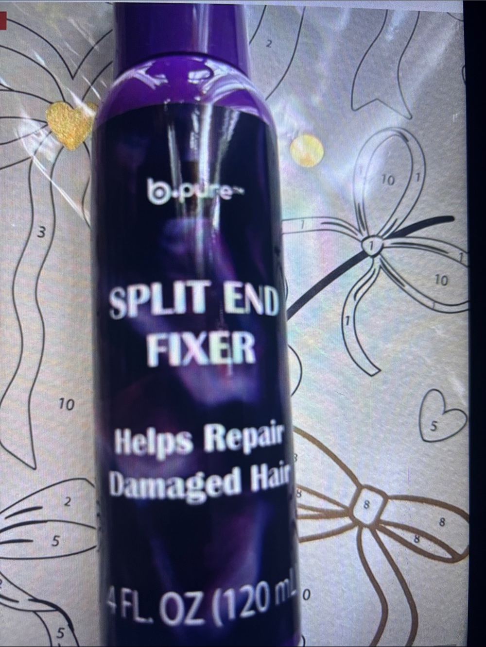 b.pure Split End Fixer - Purple